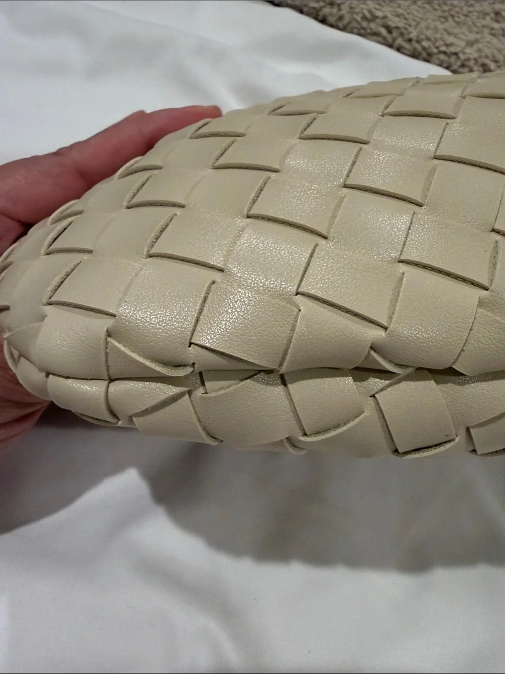 Urban Expressions  Oatmilk Woven Tracy Bag